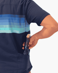 Men’s High Water Shirt - Horizon Stripe, California Coast Classic