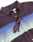 Men’s High Water Shirt - Horizon Stripe, California Coast Classic
