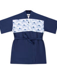 Men's El Garibaldi Robe - Rising Sun, Indigo