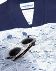 Men's El Garibaldi Robe - Rising Sun, Indigo