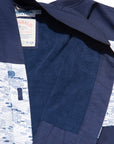 Men's El Garibaldi Robe - Rising Sun, Indigo
