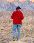 Unisex Astral Half Zip - Burnt Orange