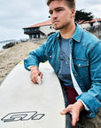 Men’s Western High Sierra Shirt - Washed Light