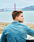 Men’s Western High Sierra Shirt - Washed Light