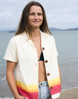 Women’s High Water Shirt - Sunstripe, Cape Fade