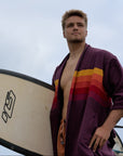 Men’s El Garibaldi Robe (Long) - Hot Rum