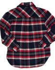 Women’s Shacket - Navy/Red/White Plaid