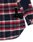 Women’s Shacket - Navy/Red/White Plaid