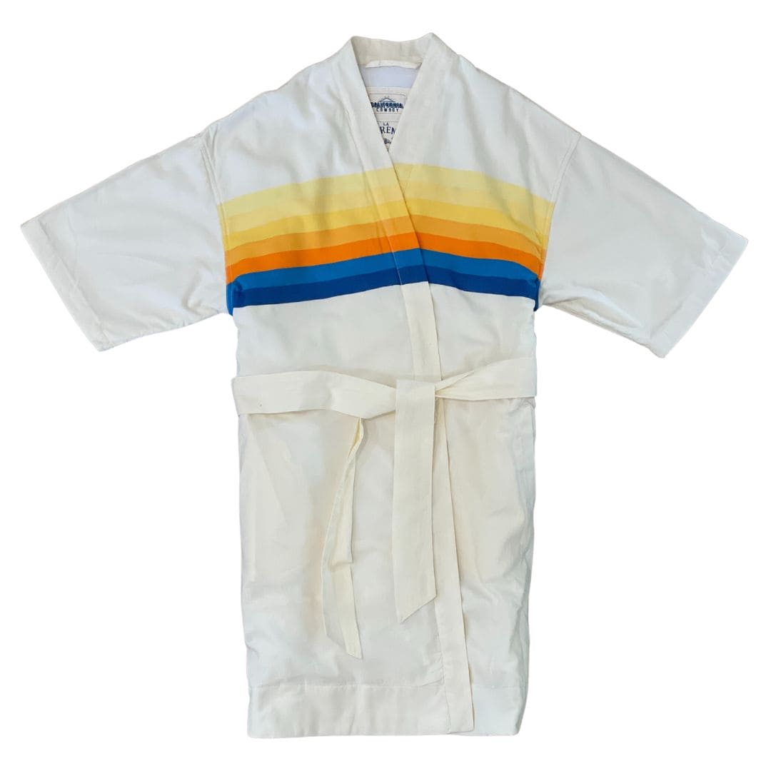 Women’s La Sirena Robe - Horizon Stripe, Oasis