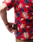 Men’s Stretch High Water Shirt - Bird of Paradise, Americana