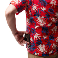Men’s Surf Stretch High Water Shirt - Bird of Paradise, Americana