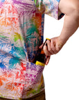 Men’s Stretch Tropic High Water Shirt - Island Time, Pride