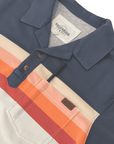 Men’s Polo - Surfstripe, Sunset