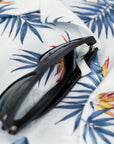 Men’s Surf Stretch Tropic High Water Shirt - Bird of Paradise, White Sand