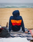 Men's PCH Full Zip Hoodie - Stripe, Farallon Navy