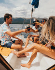 Men’s High Water Shirt - Freedom Writer, White Sand