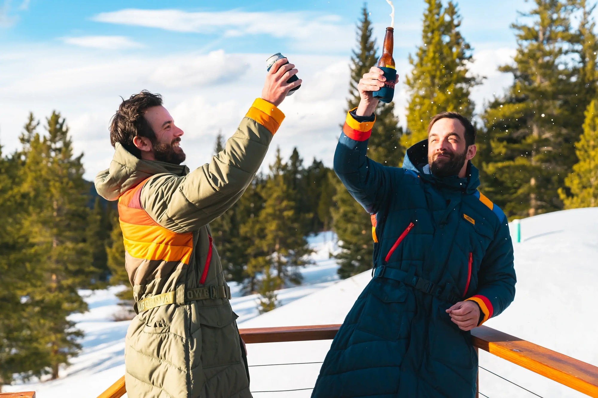 Unisex AprèSki Robe - Après Army