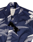 Women’s La Sirena Robe - Vintage Floral, Farallon Navy