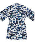 Men's El Garibaldi Robe - Dawn Patrol, Cortes Blue