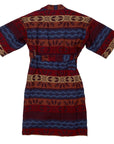 Men’s El Garibaldi Robe (Long) - Fireside Fair Isle, Ember
