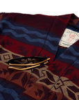 Men’s El Garibaldi Robe (Long) - Fireside Fair Isle, Ember