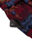Men’s El Garibaldi Robe (Long) - Fireside Fair Isle, Ember