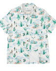 Men’s High Water Shirt - Motel Surf, White Sand