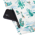 Men’s High Water Shirt - Motel Surf, White Sand