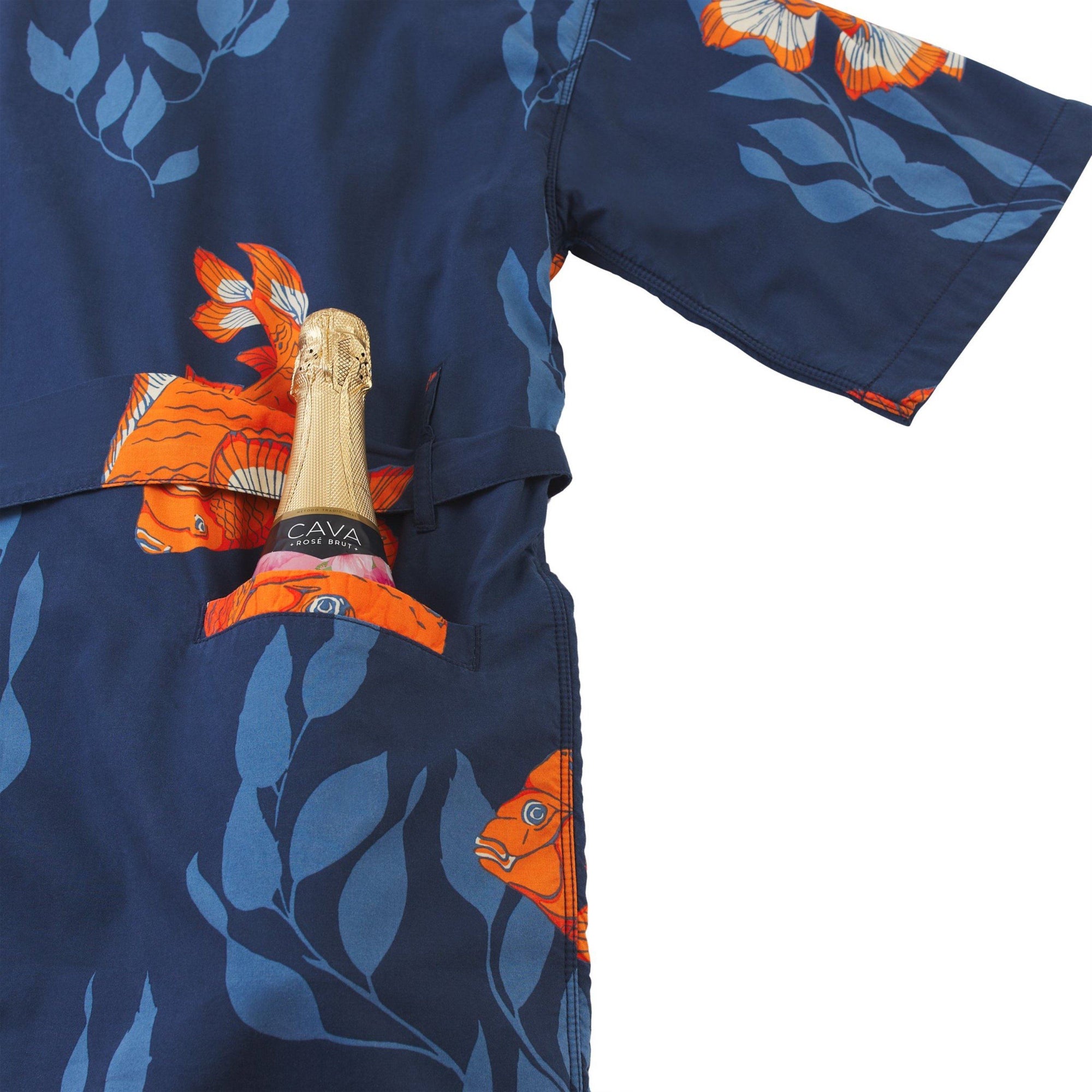 La Sirena - Garibaldi Fish - Navy - Bottle Pocket - California Cowboy