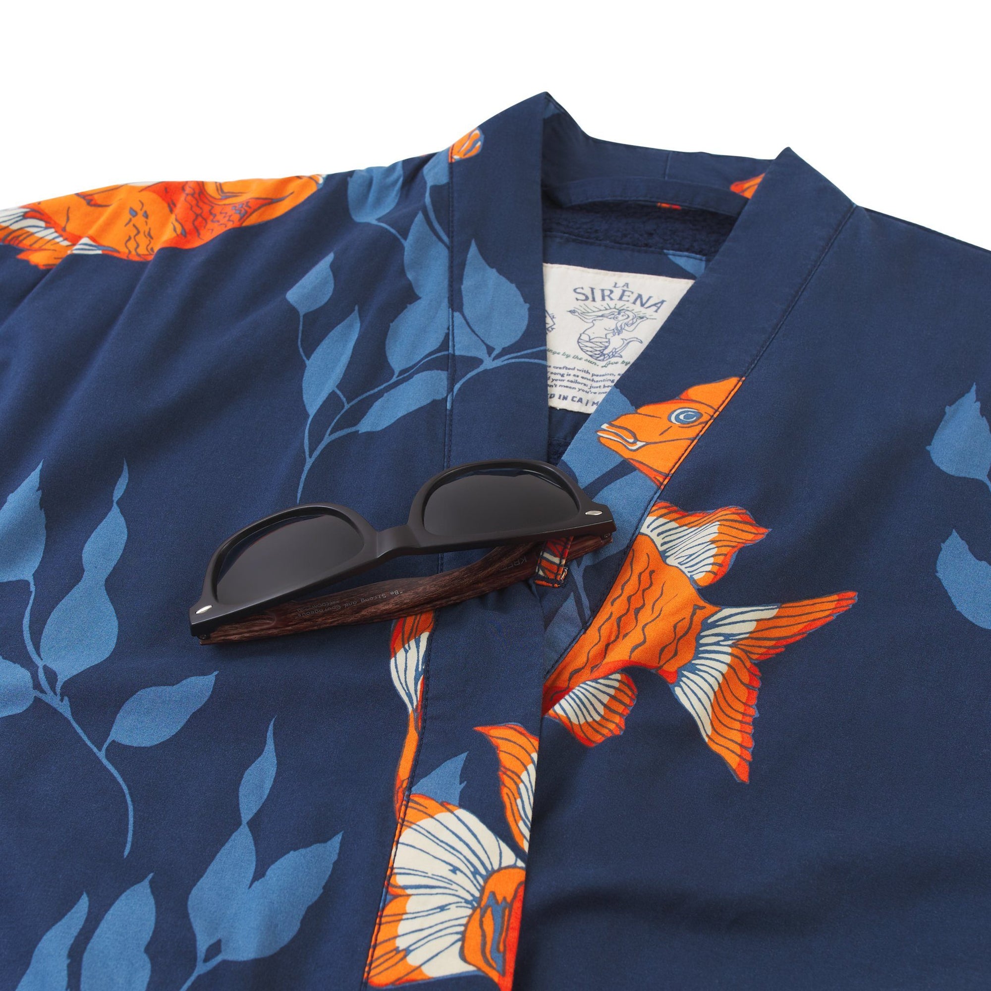 La Sirena - Garibaldi Fish - Navy - Sunglasses Loop - California Cowboy