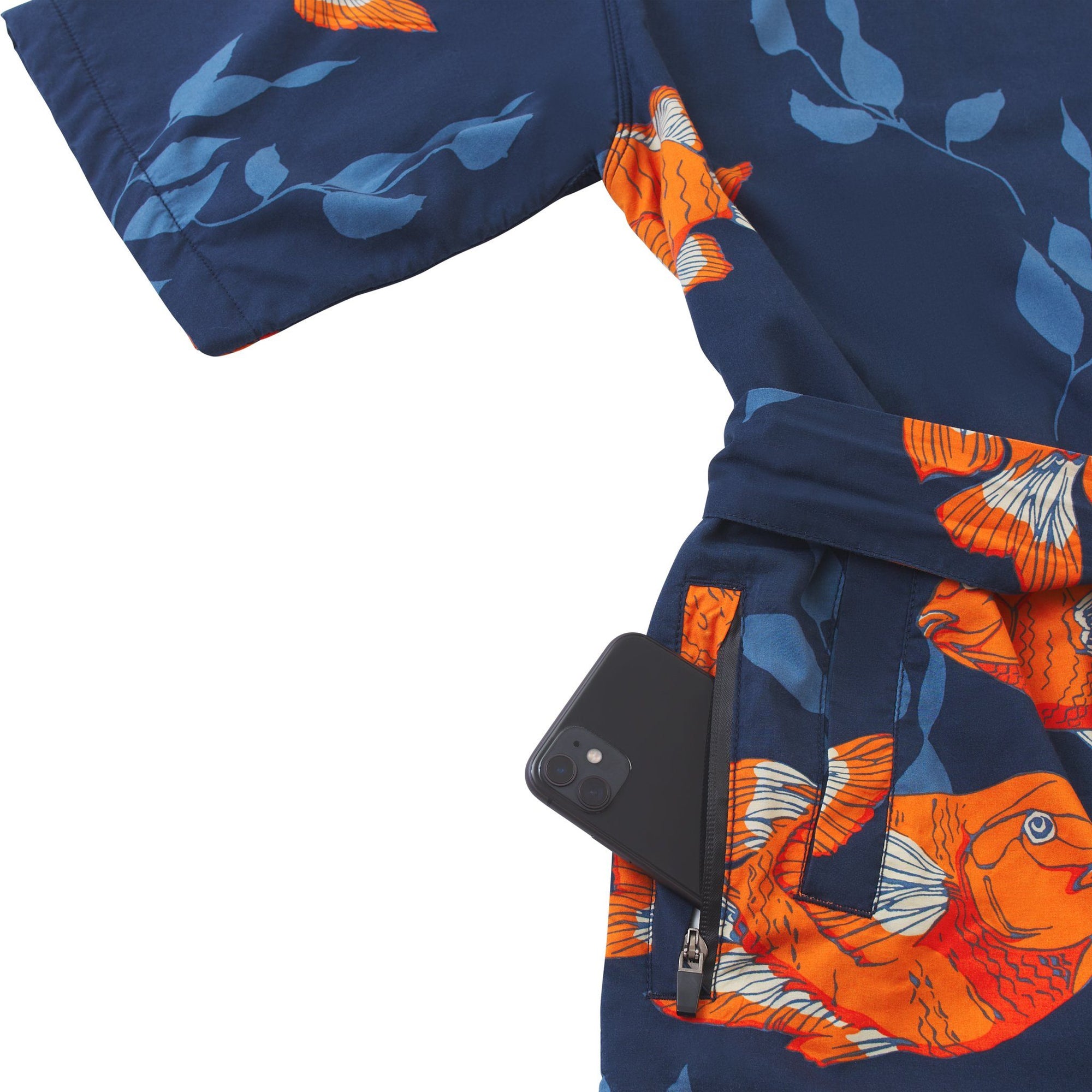 La Sirena - Garibaldi Fish - Navy - Tech Pocket - California Cowboy