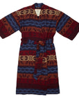 Women’s La Sirena Robe (Long) - Fireside Fair Isle, Ember