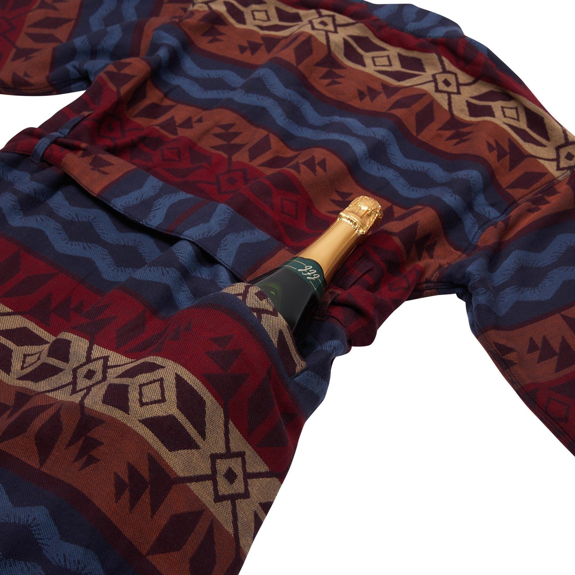 Women’s La Sirena Robe (Long) - Fireside Fair Isle, Ember