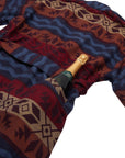Women’s La Sirena Robe (Long) - Fireside Fair Isle, Ember