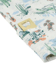 Men’s High Water Tropic Shirt - Motel Surf, White Sand