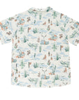 Men’s High Water Tropic Shirt - Motel Surf, White Sand