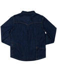 Men’s Western High Sierra Shirt - Sea Ranch Indigo