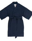 Men's El Garibaldi Robe - Solid, Farallon Navy