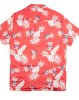 Men’s High Water Shirt - Bird of Paradise Sunset Red - California Cowboy