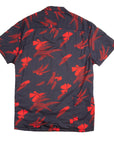 Men’s High Water Shirt - Vintage Floral Washed Navy - California Cowboy