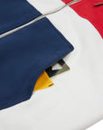 Men's PCH Full Zip Hoodie - Stripe, White Sand