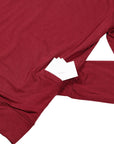 Unisex Wagyu Fleece Hoodie - Burgundy?