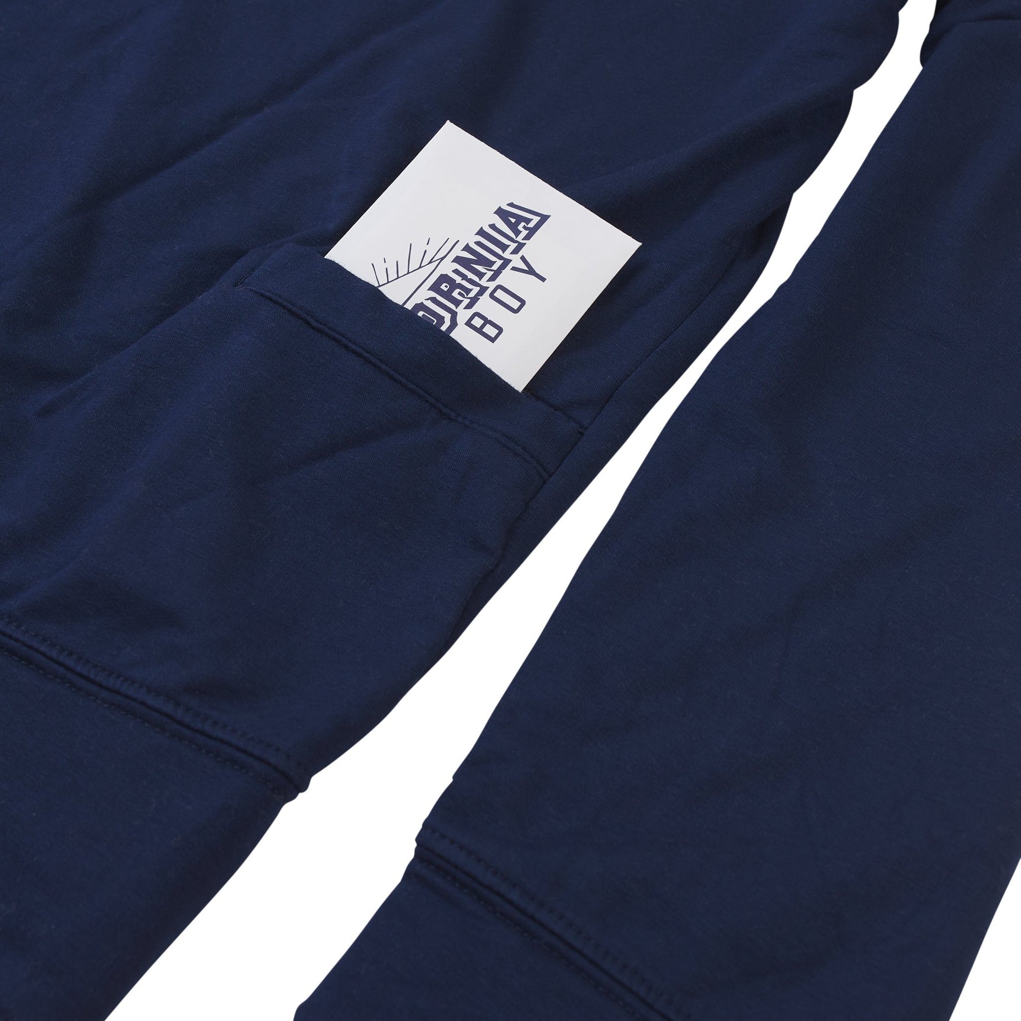 Women's Wagyu - Cowl Neck - Navy - Sleeve - California Cowboy