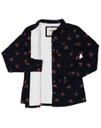 Women’s High Sierra Shirt - Hot Dog, Midnight Navy