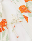 Women’s La Sirena Robe - Garibaldi Fish, White Sand
