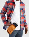 Men’s High Sierra Shirt - Gloves Loop - Campfire Check - California Cowboy