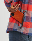 Men’s High Sierra Shirt With Hidden Dry Phone Pocket - Campfire Check - California Cowboy