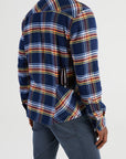 High Sierra Flannel Shirt With Hidden Beer Pocket - Daffy Plaid - California Cowboy