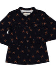Women’s High Sierra Shirt - Hot Dog, Midnight Navy