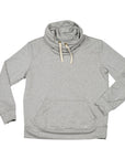 Women's Wagyu Fleece Cowl Neck - Heather Grey